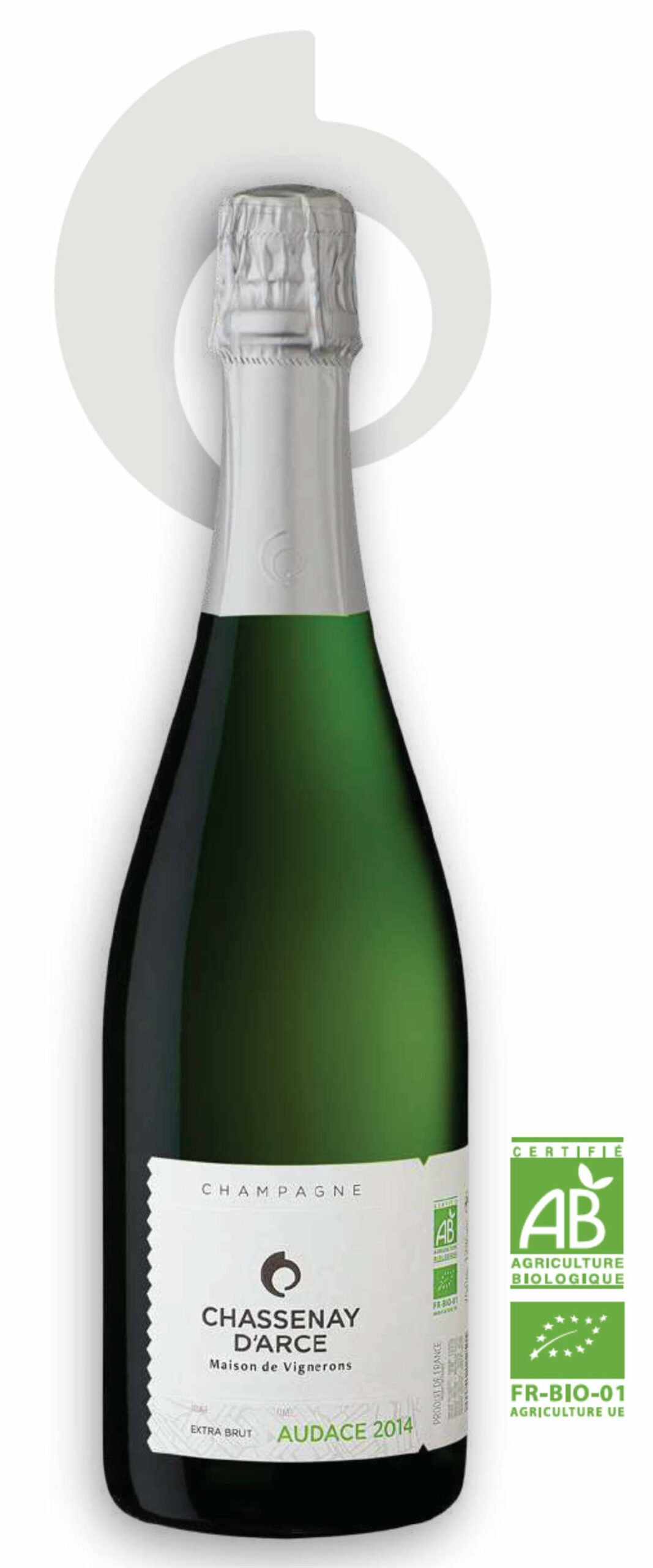 Les Authentiques BIO – Audace 2017  – Blanc de Noirs Extra-Brut