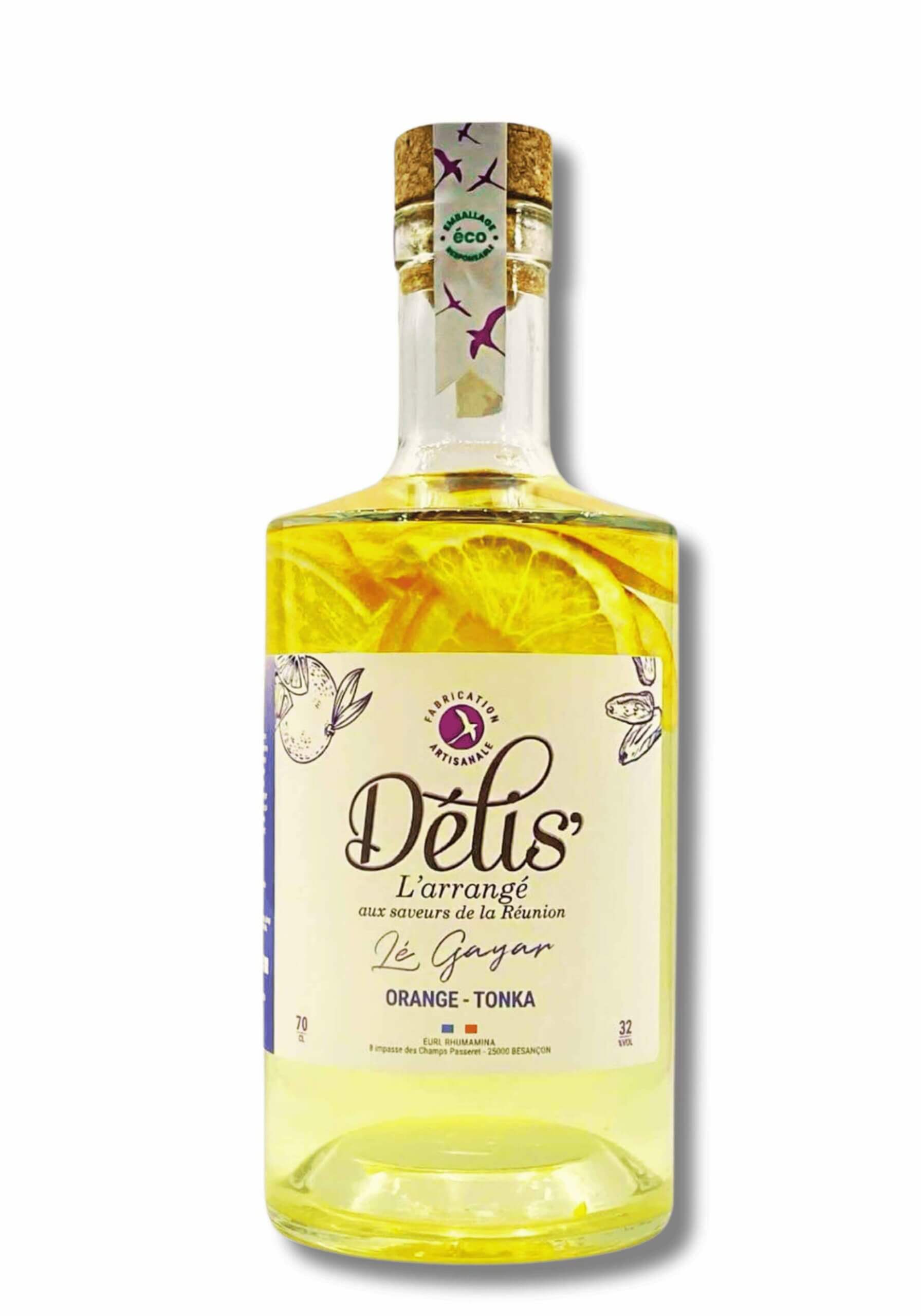 Orange &  Fève de Tonka 32° – 20 cl / 70 cl