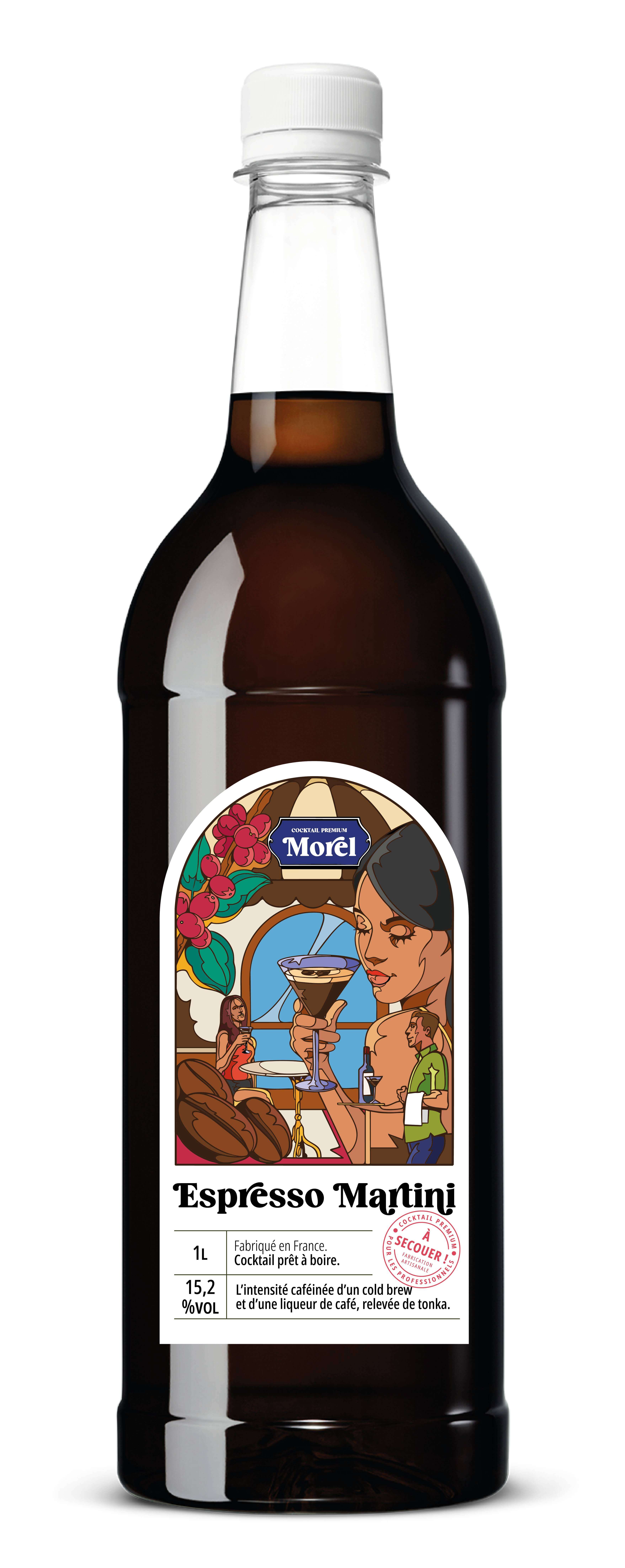 Cocktail Espresso Martini – 50 et 100 cl – 15,2%