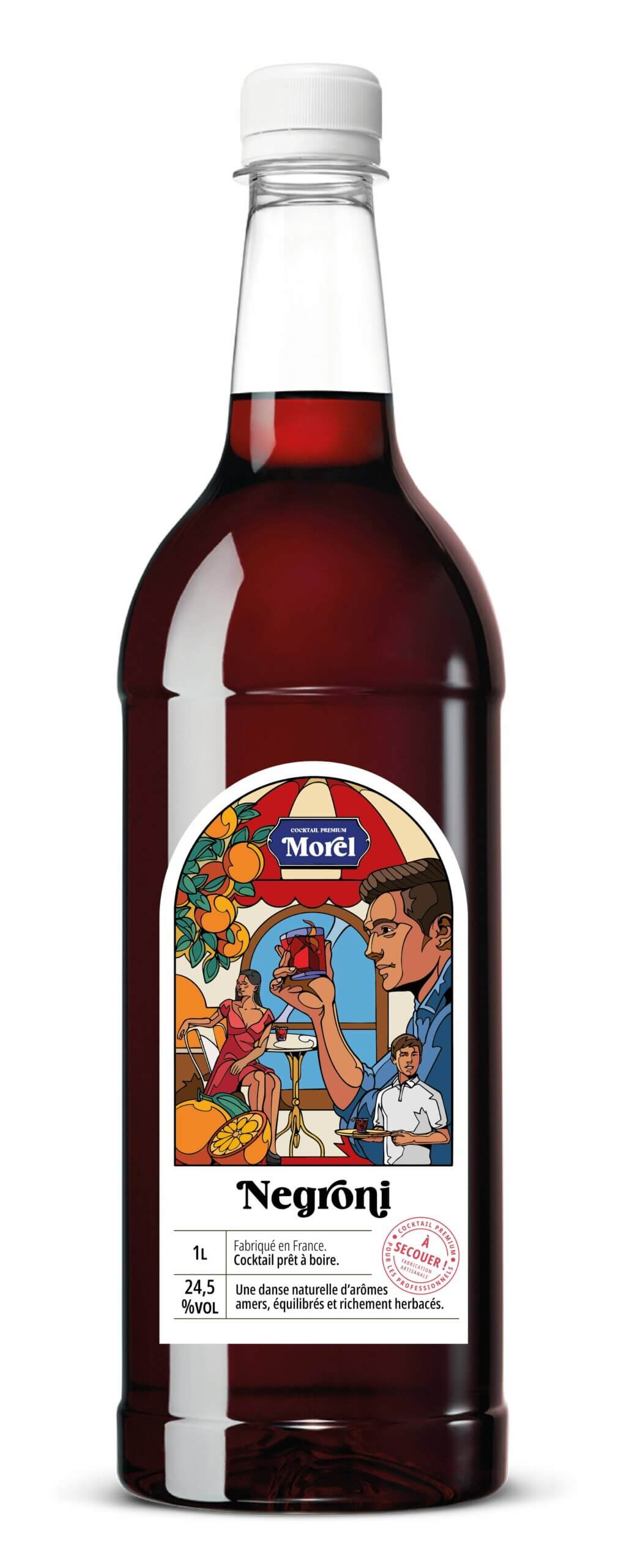 Cocktail Negroni – 50 et 100 cl – 24,5%