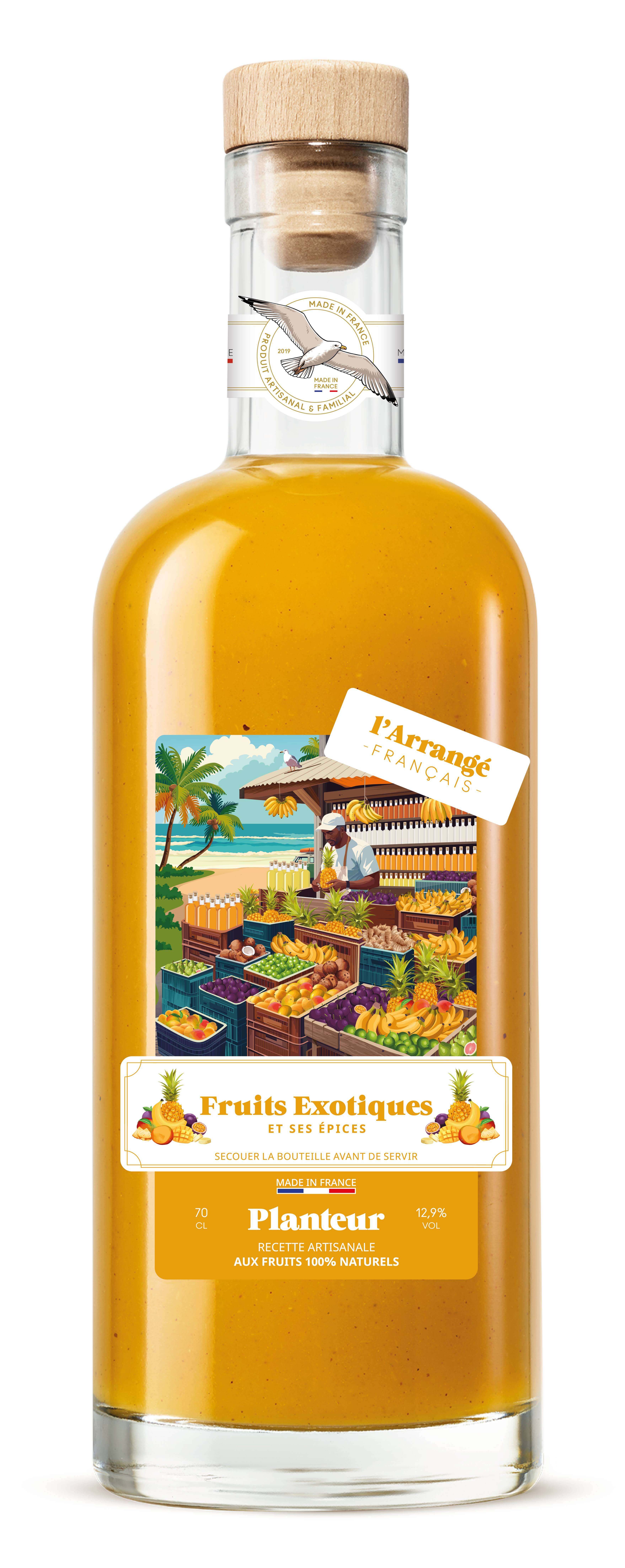 Planteur Fruits Exotiques – 70 cl – 12,9%